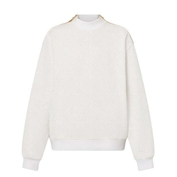 Louis Vuitton L/S Sweatshirt – Blanc Lait (Turtleneck) - Picture 1 of 11